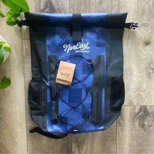 NorEast Outdoors Shelter Back Pack & Dry Bag BNWT Blue